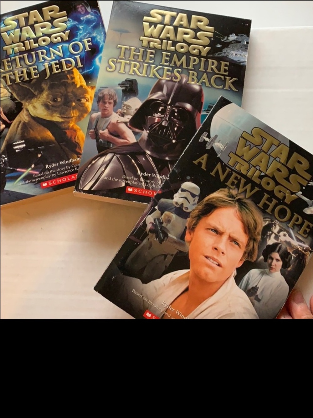 SALE!!! Star Wars Trilogy junior novel books 5, 6,…